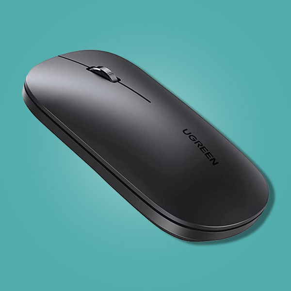 UGREEN Portable Wireless Mouse 2.4Ghz Optical Scroll Mouse - Only 7.99