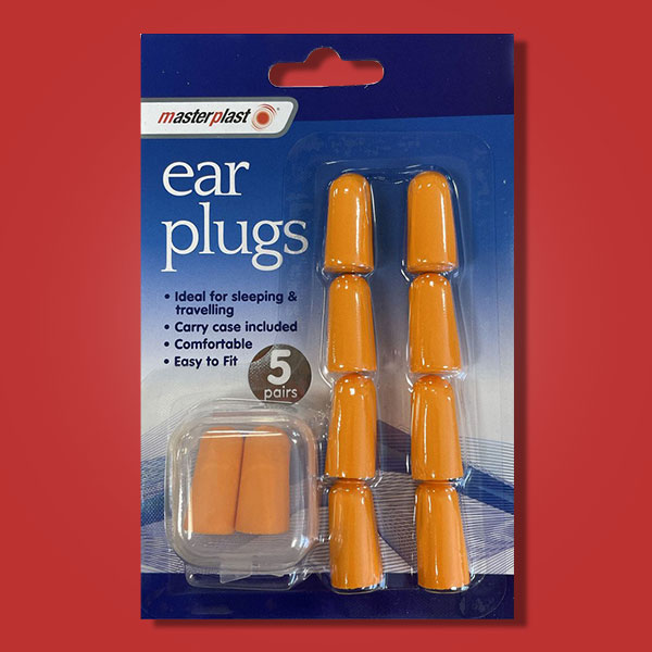 Masterplast Ear Plugs - 5 x Pairs - Only 2.69