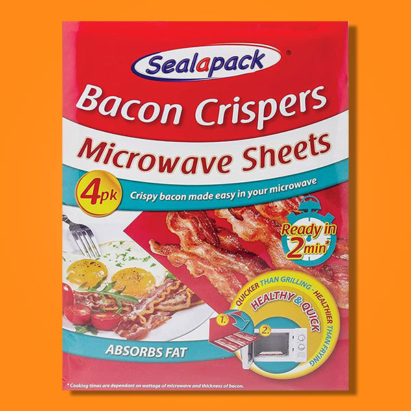 Sealapack Bacon Crispers Microwave Sheets x 4 - Only 2.39