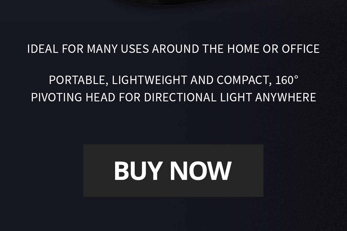 Amtech Cordless Desk Lamp / Worklight - Only 8.29